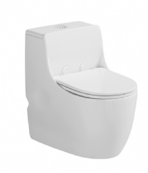 Egg Integrated integrated toilet in white color