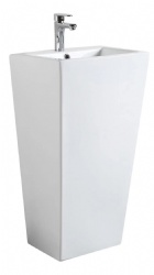 with CE White Glazed Ceramic Modern Design Bathroom Pedestal Basins